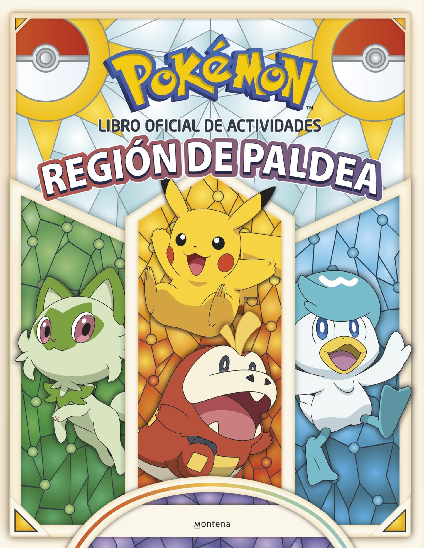 Libro: Pokémon. Actividades - Región de Paldea. Libro oficial de actividades