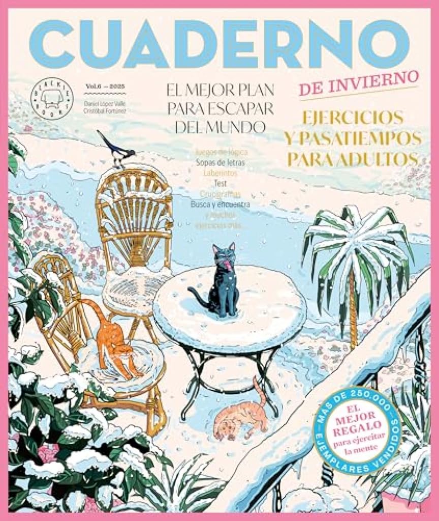 Cuaderno de invierno. Vol. 6: Ejercicios y pasatiempos para adultos (CUADERNOS BLACKIE BOOKS)