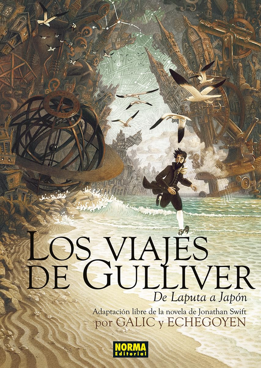 Libro: LOS VIAJES DE GULLIVER. DE LAPUTA A JAPON