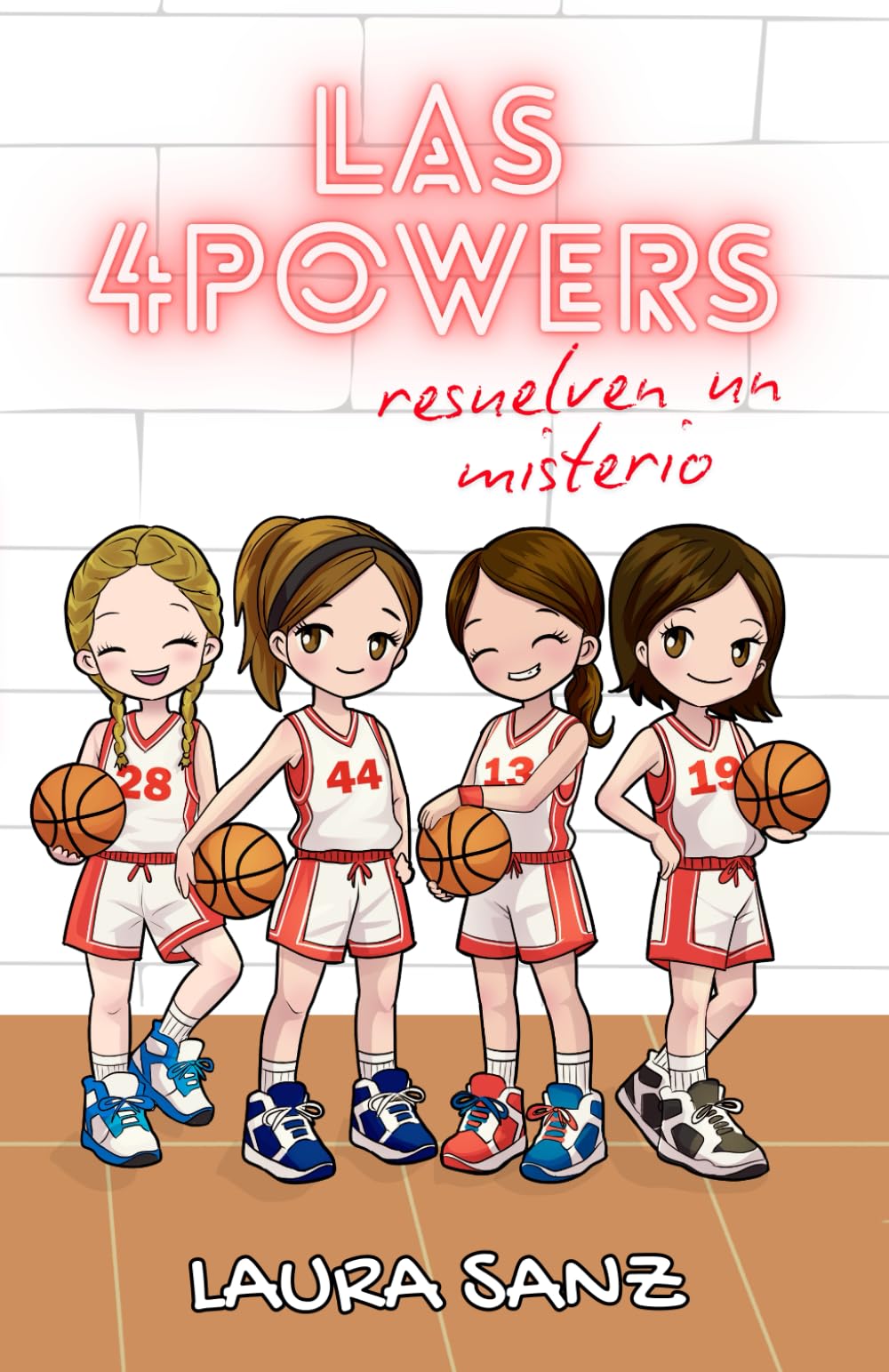 Libro: Las 4Powers resuelven un misterio: Libro infantil emocionante sobre niñas valientes que aman el baloncesto