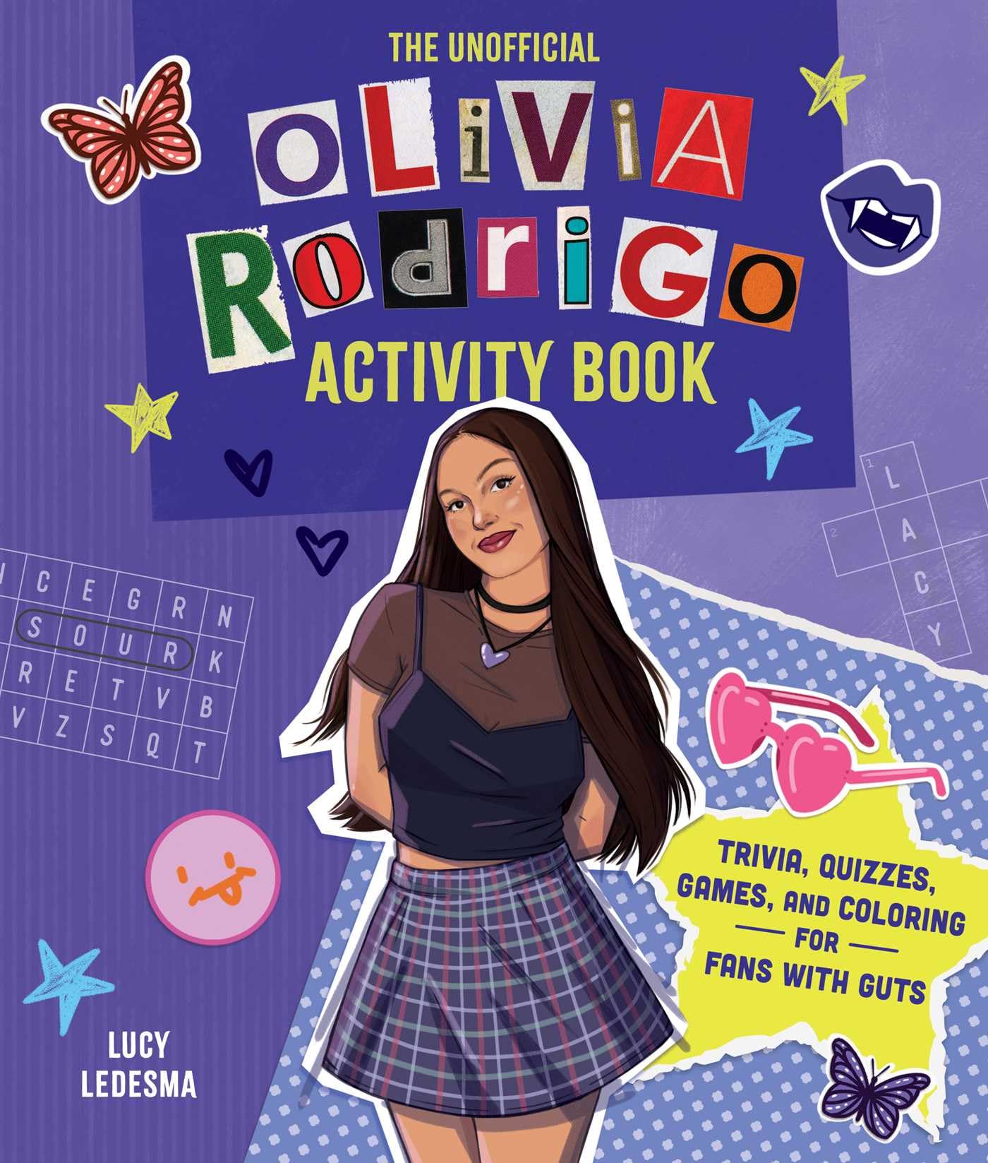 Libro: The Unofficial Olivia Rodrigo Activity Book: Trivia, Quizzes, Games, and Coloring for Fans with Guts