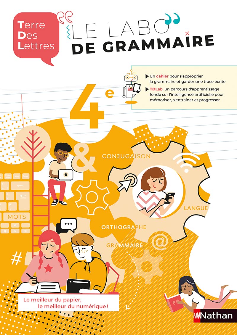 Libro: Terre des Lettres 4e - Le labo de grammaire 2021
