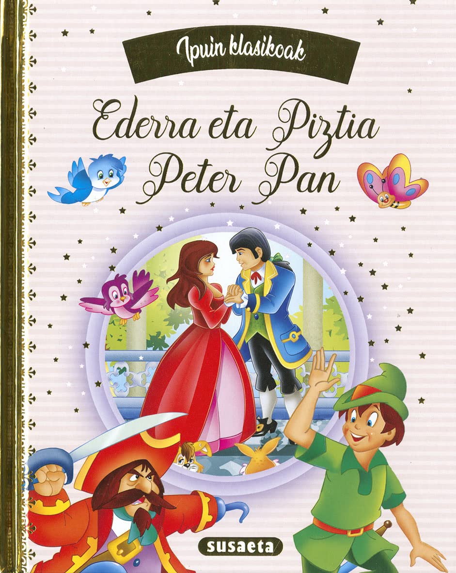 Libro: Ederra eta Piztia - Peter pan (Ipuin klasikoak)