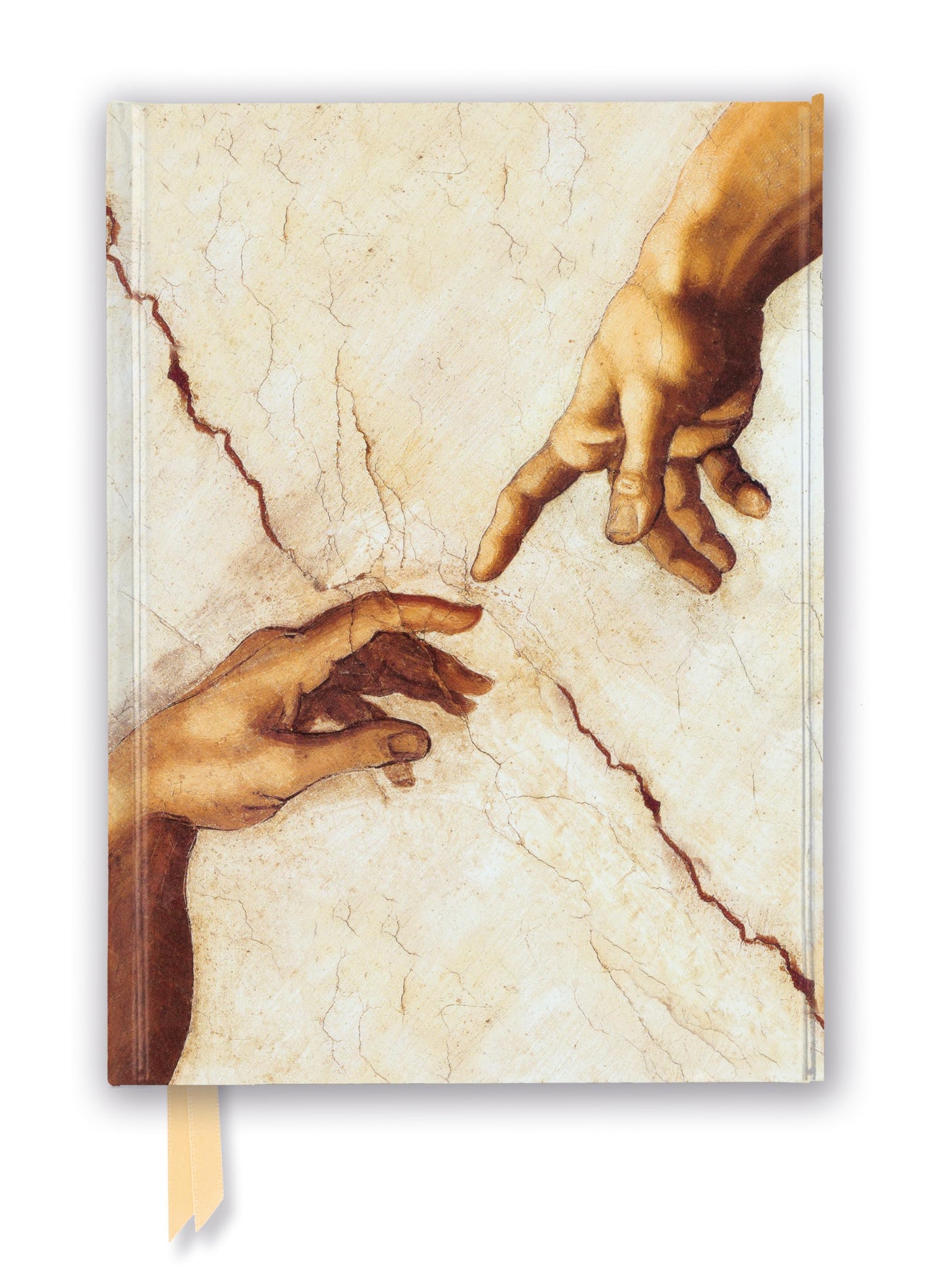 Libro: Luxury Journal Michelangelo. Creation Hands: Creation Hands - Foiled Journal (Flame Tree Notebooks)