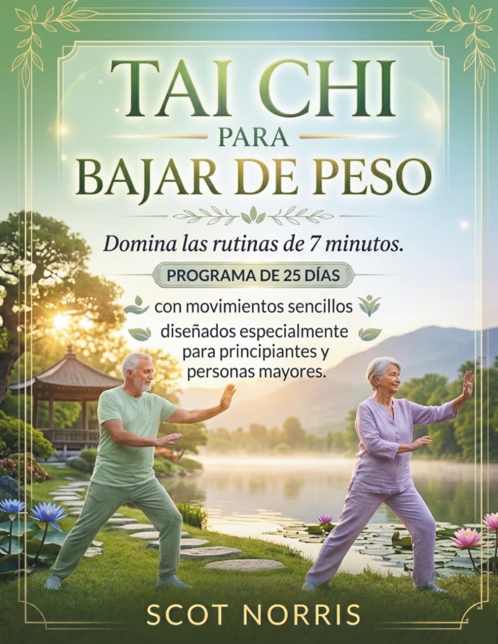 Libro: Tai Chi para bajar de peso: Domina las rutinas de 7 minutos. Un programa de 25 días con movimientos sencillos diseñados especialmente para principiantes y personas mayores. (Spanish Edition)