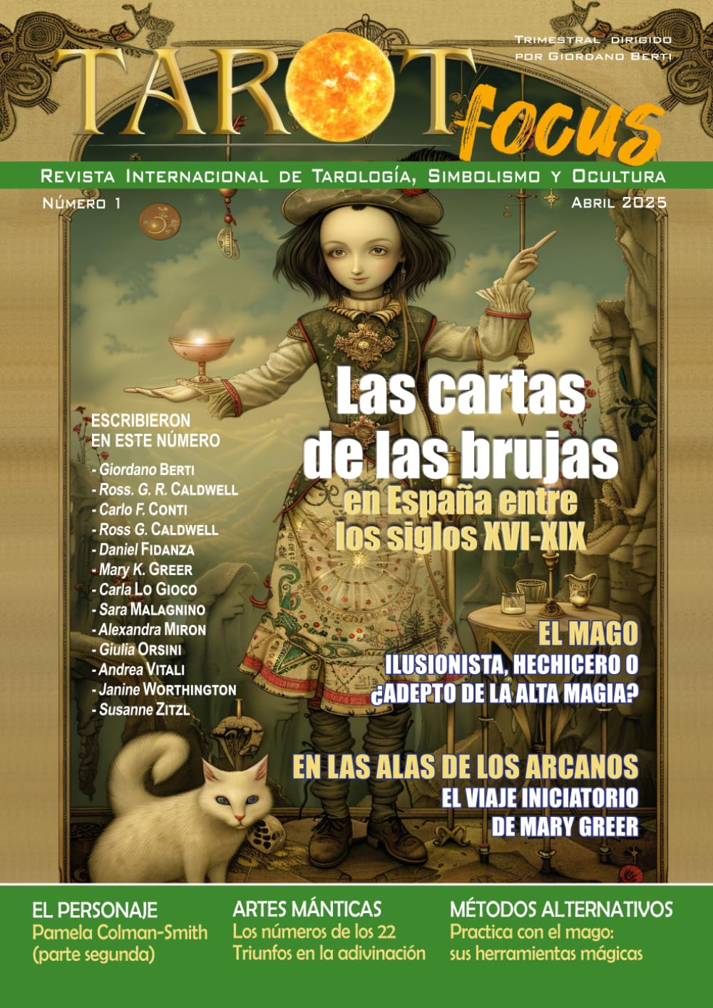 Libro: Tarot Focus Nr. 1 Abril: Revista Internacional de Tarot, Simbolismo y occultura (Spanish Edition)