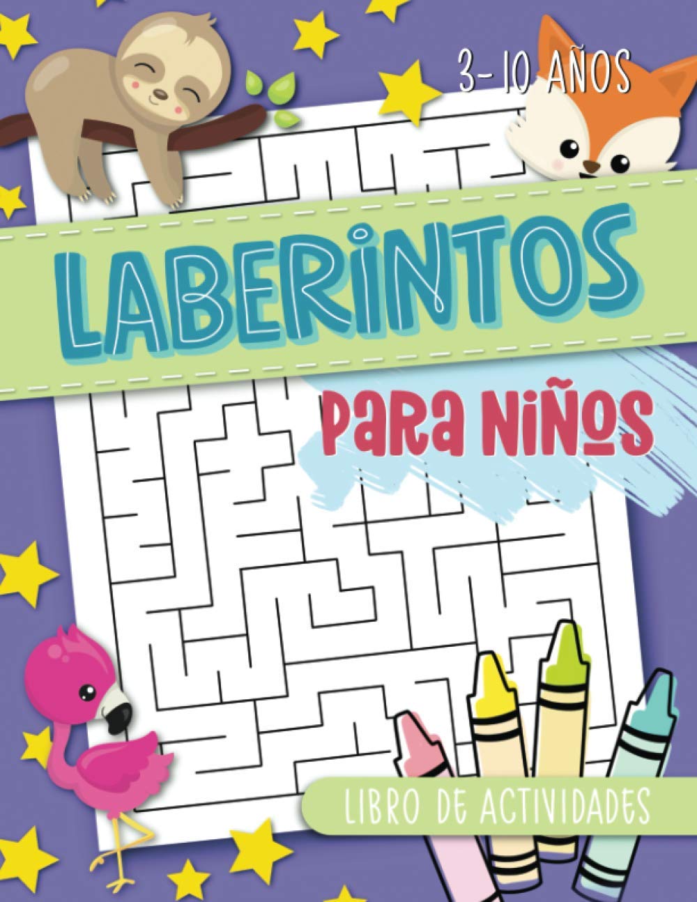 Libro: Laberintos para niños: libro de actividades: 3-10 años