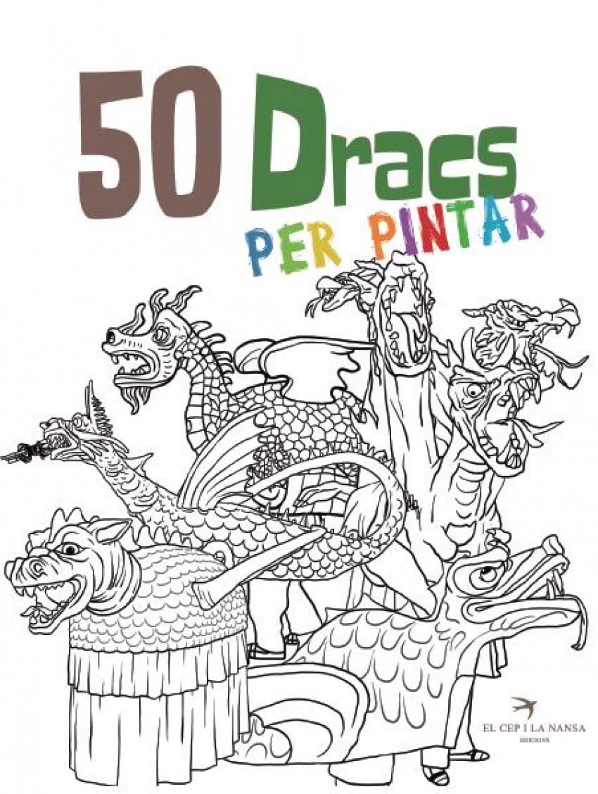 Libro: 50 Dracs per pintar. Volum 1