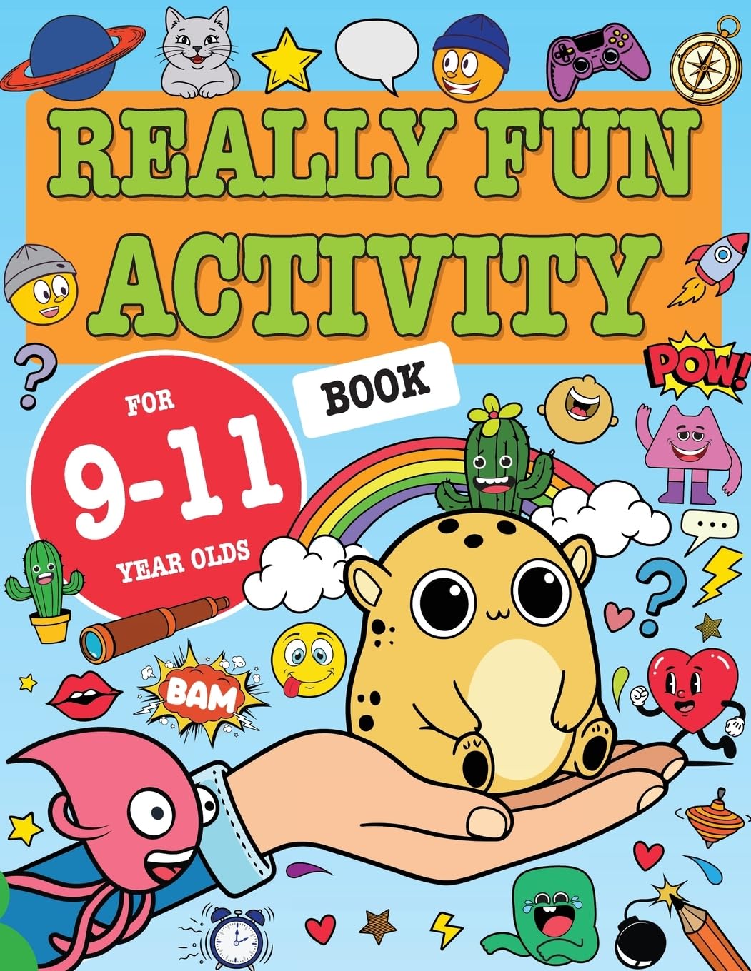 Libro: Really Fun Activity Book For 9-11 Year Olds: Fun & educational activity book for nine to eleven year old children