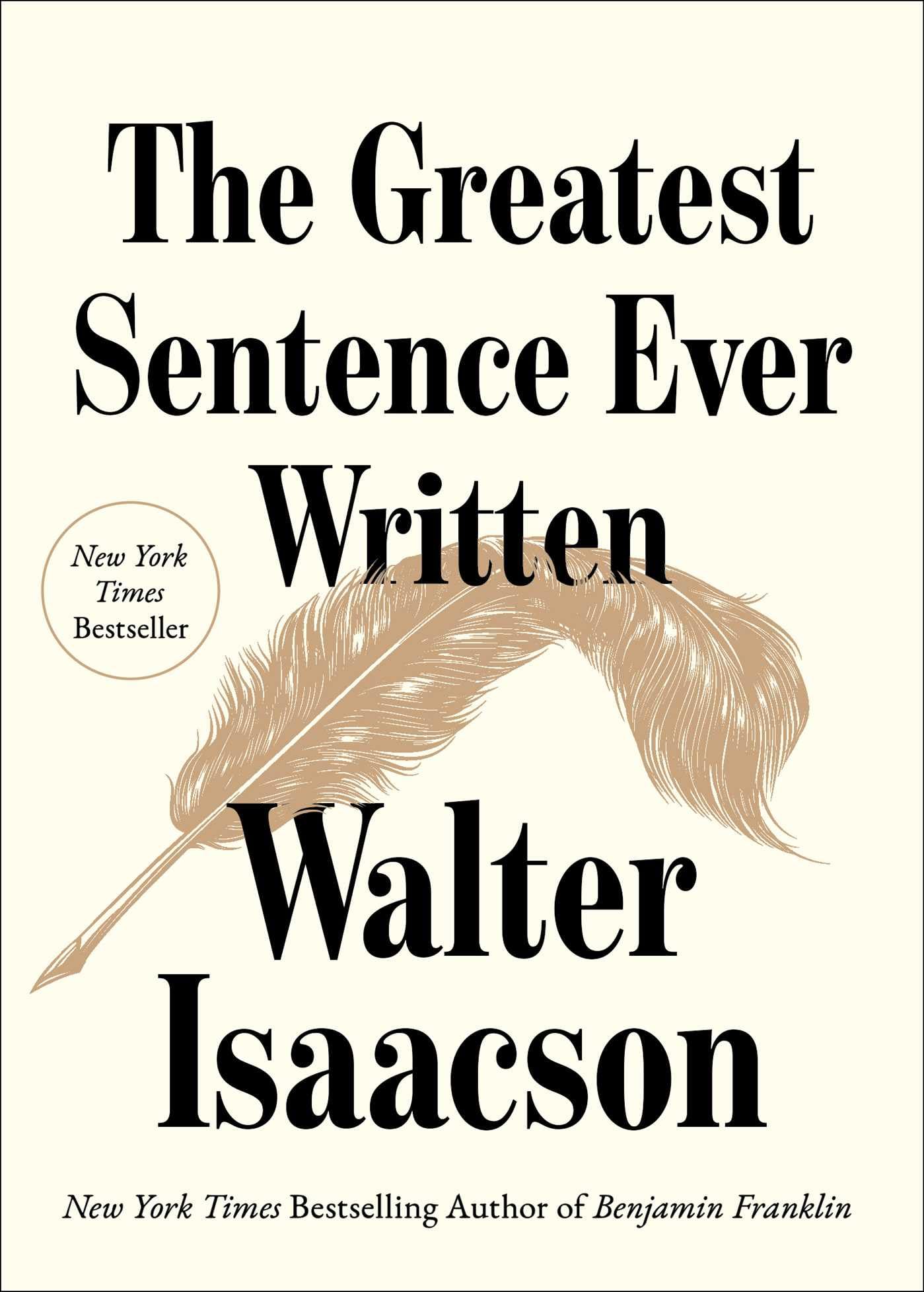 Libro: The Greatest Sentence Ever Written