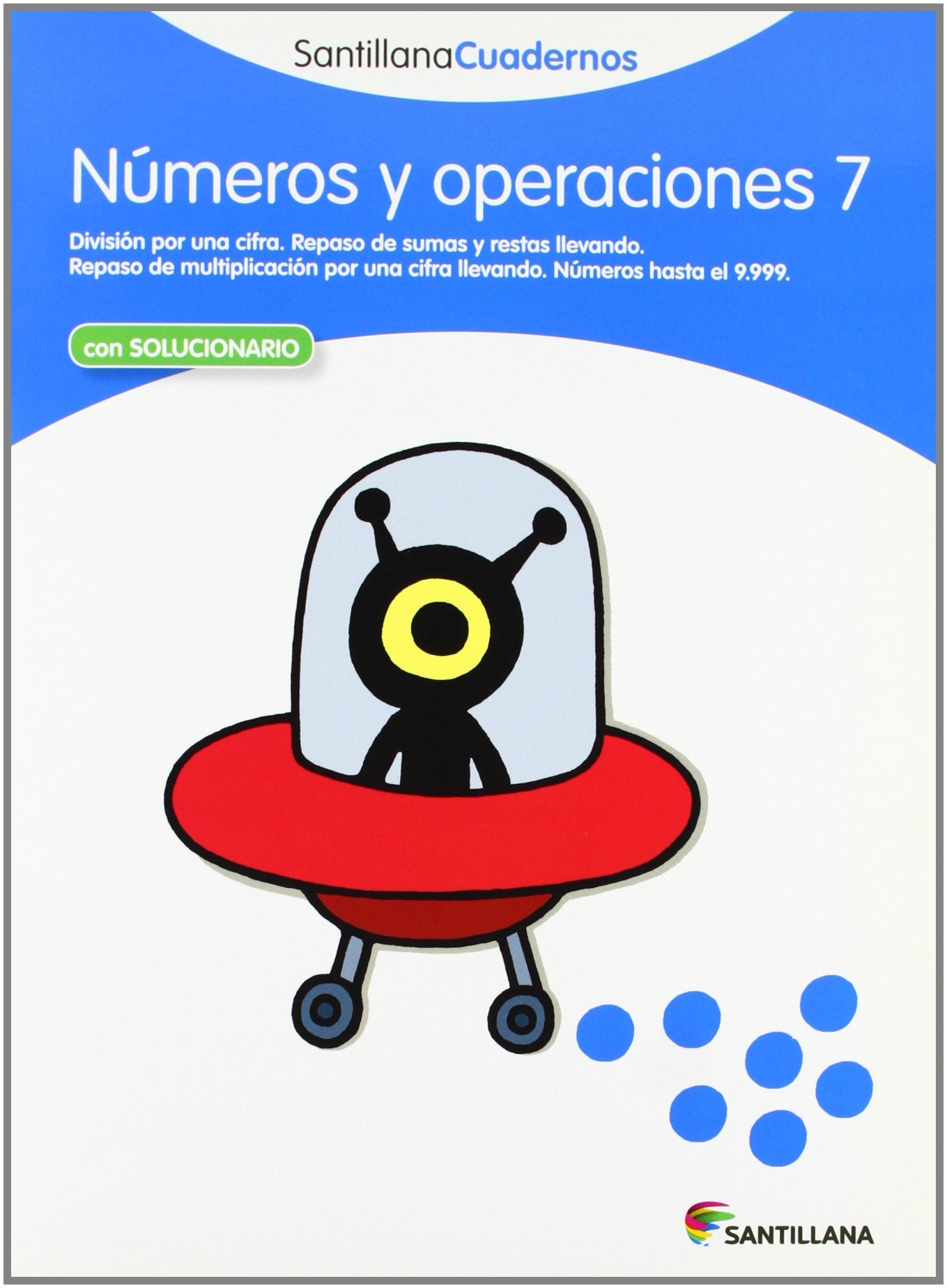 Libro: NUMEROS Y OPERACIONES 7 SANTILLANA CUADERNOS
