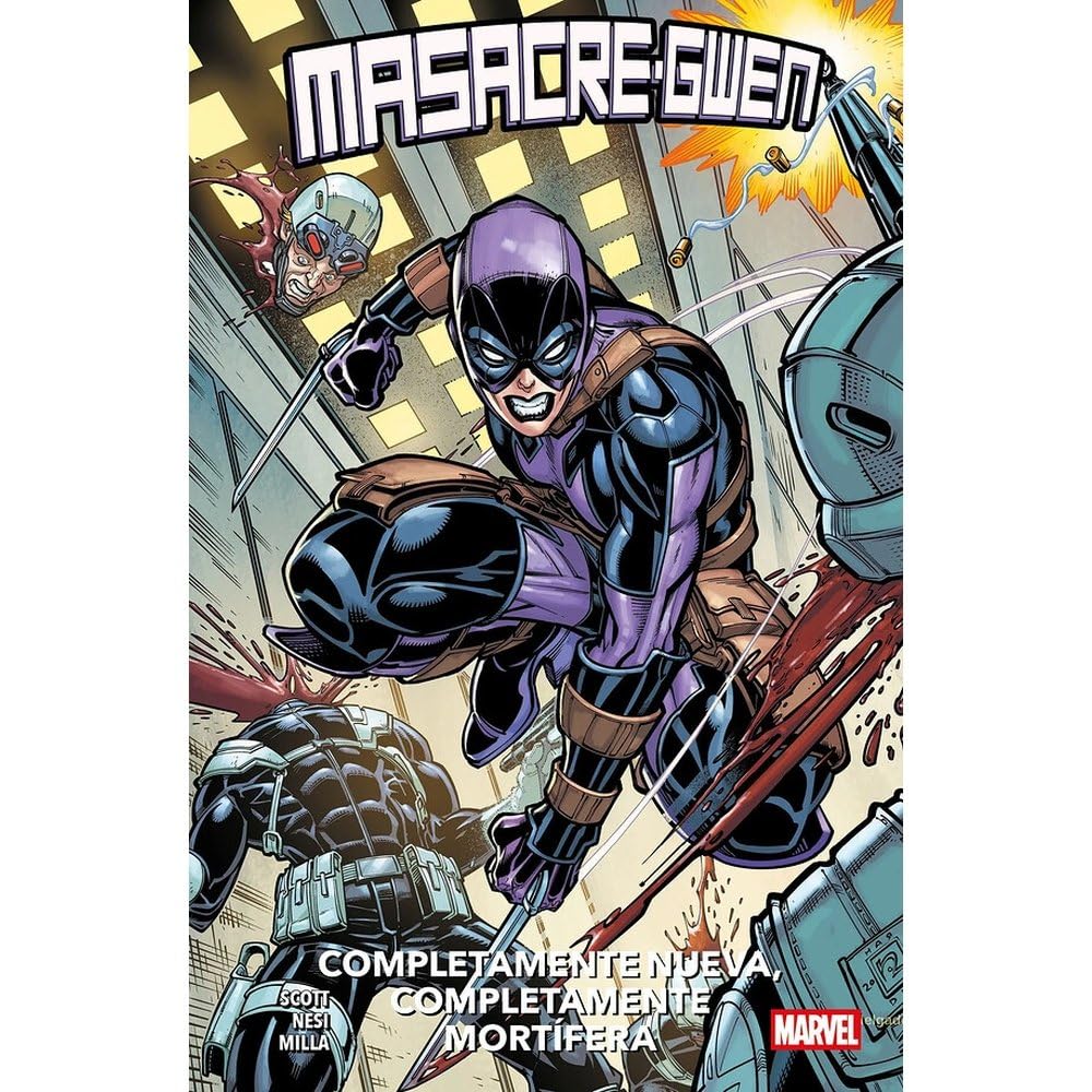 Libro: 100% Marvel masacre-gwen. completamente nueva, completamente mortífera