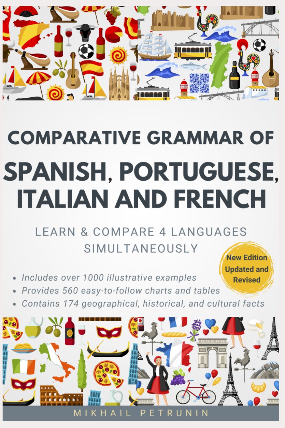 Libro: Comparative Grammar of Spanish, Portuguese, Italian and French: Learn & Compare 4 Languages Simultaneously