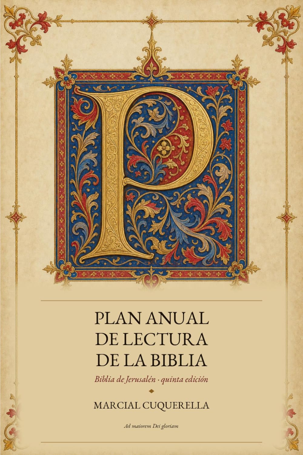 Plan anual de lectura de la Biblia: Biblia de Jerusalén, quinta edición