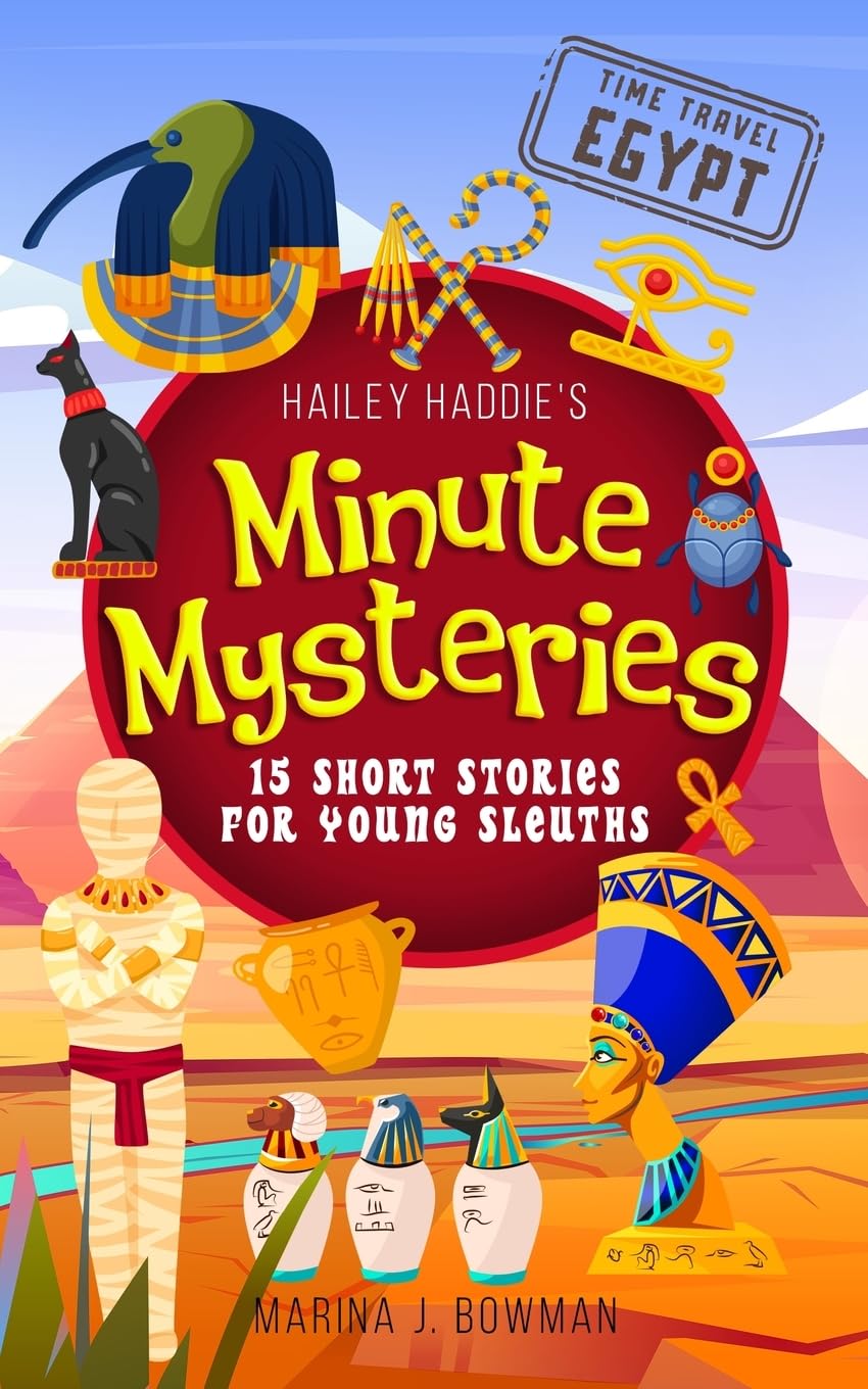 Libro: Hailey Haddie's Minute Mysteries Time Travel Egypt: 15 Short Stories For Young Sleuths: 5