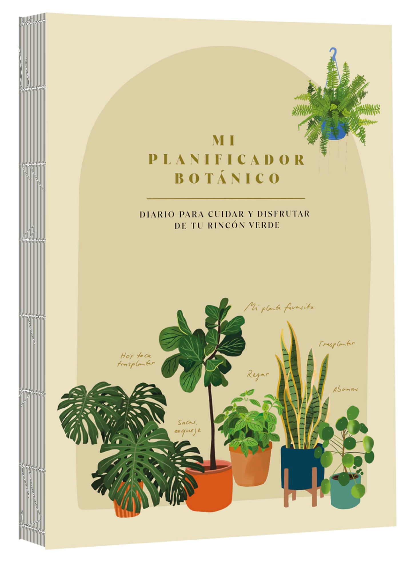 Libro: Mi planificador botánico: Diario para cuidar y disfrutar de tu rincón verde (TANTANFAN)