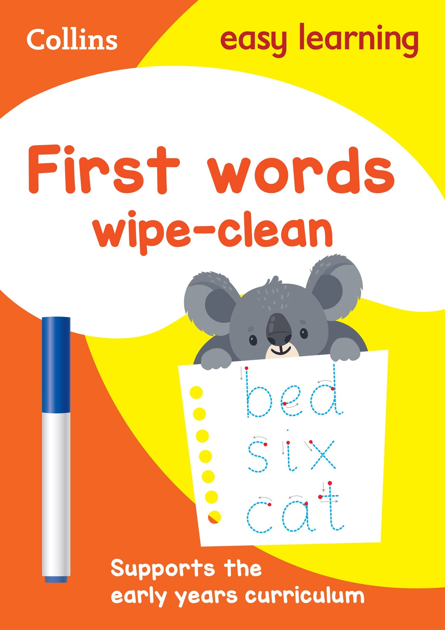 Libro: First Words Age 3-5 Wipe Clean Activity Book: Ideal for home learning (Collins Easy Learning Preschool)