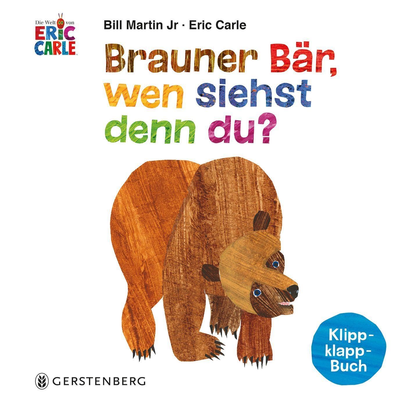 Libro: Brauner Bär, wen siehst denn du?: Klipp-klapp-Buch