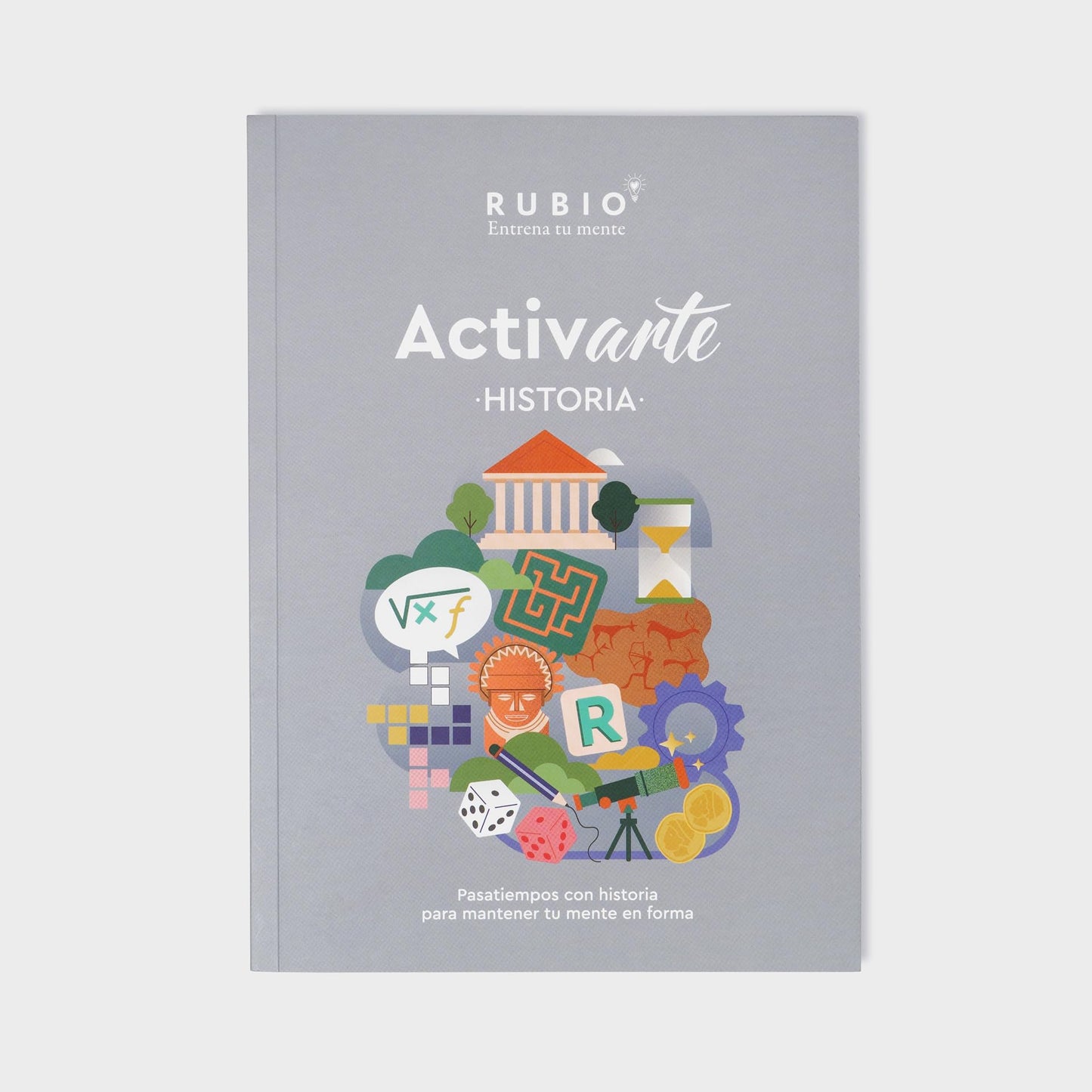 Libro: ActivARTE-Historia. | RUBIO | Adultos | Pasatiempos con historia para mantener tu mente en forma (vol. II) (Entrena tu Mente)