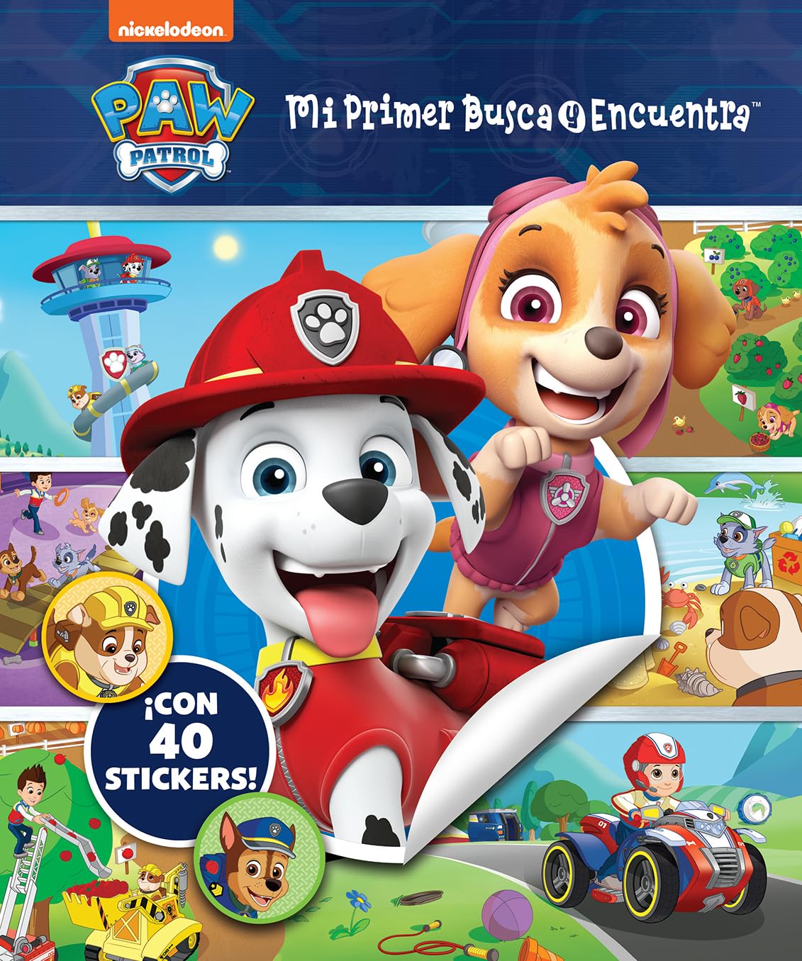 MI PRIMER BUSCA Y ENCUENTRA CON PEGATINAS PATRULLA CANINA: 0 (LAF LF)