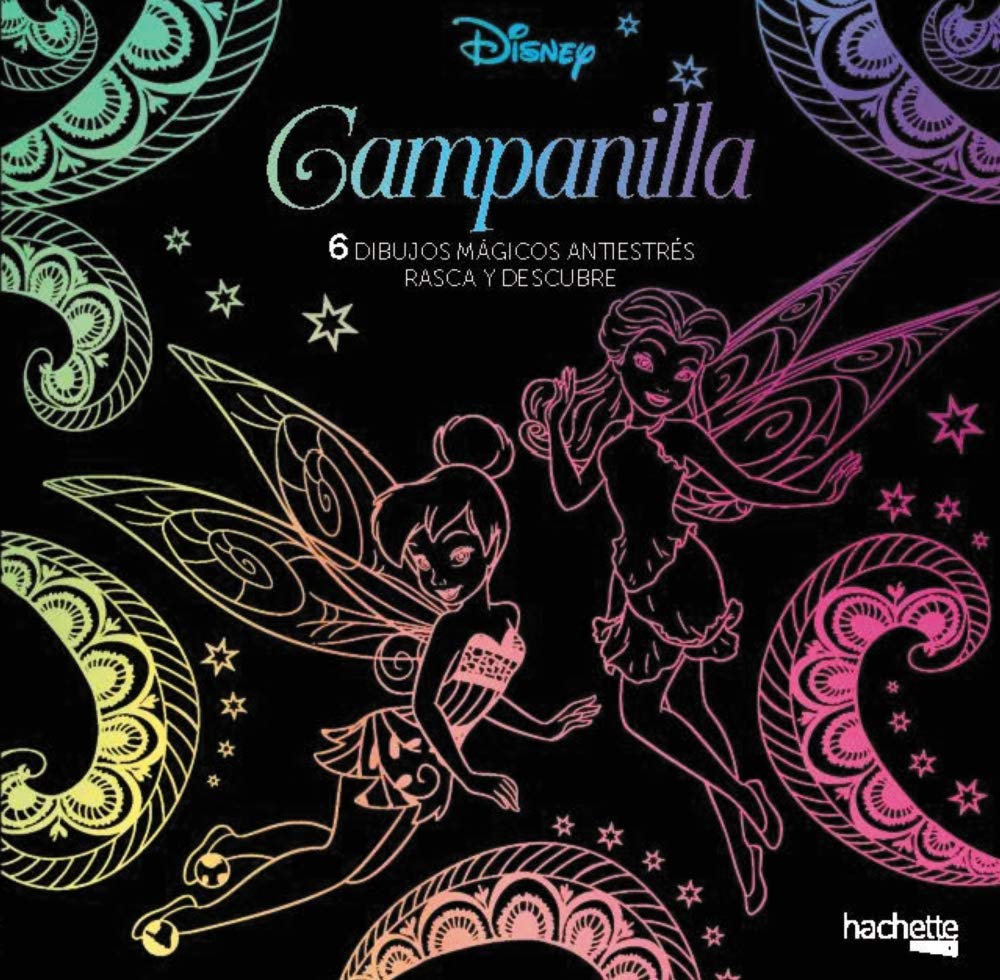 Libro: Arteterapia. Campanilla. 6 dibujos mágicos