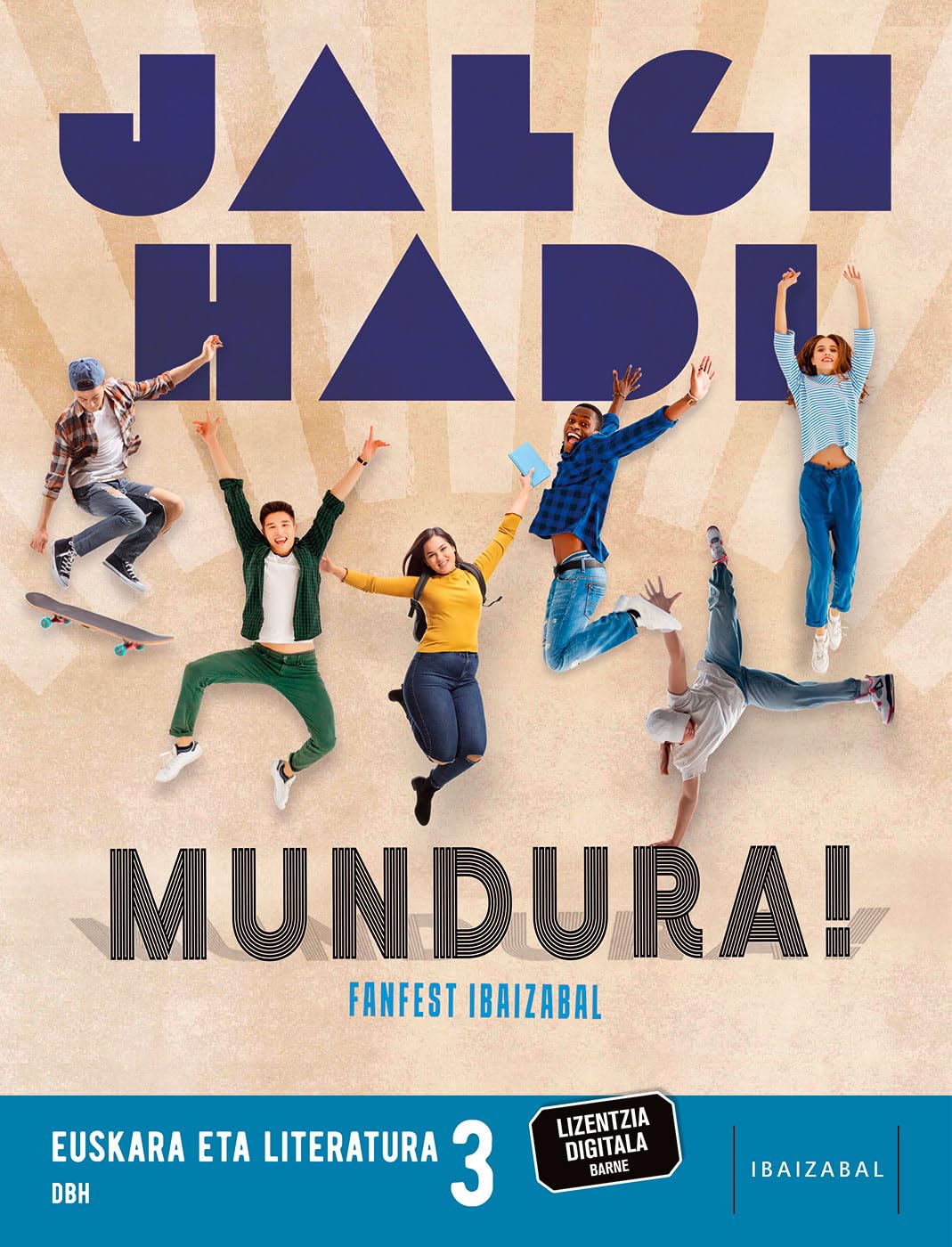 Libro: Euskara eta literatura dbh 3 (Fanfest)