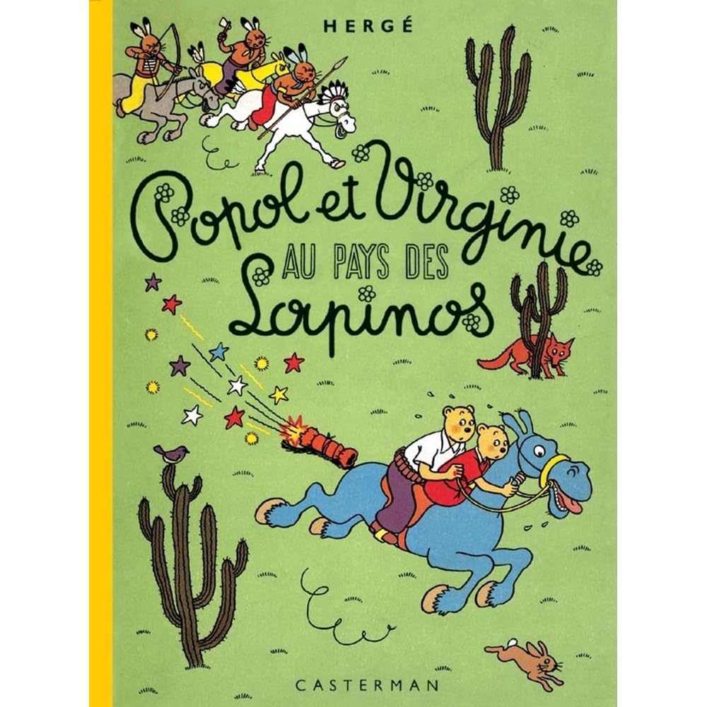Libro: Popol et Virginie au pays des Lapinos: Fac-similé couleurs