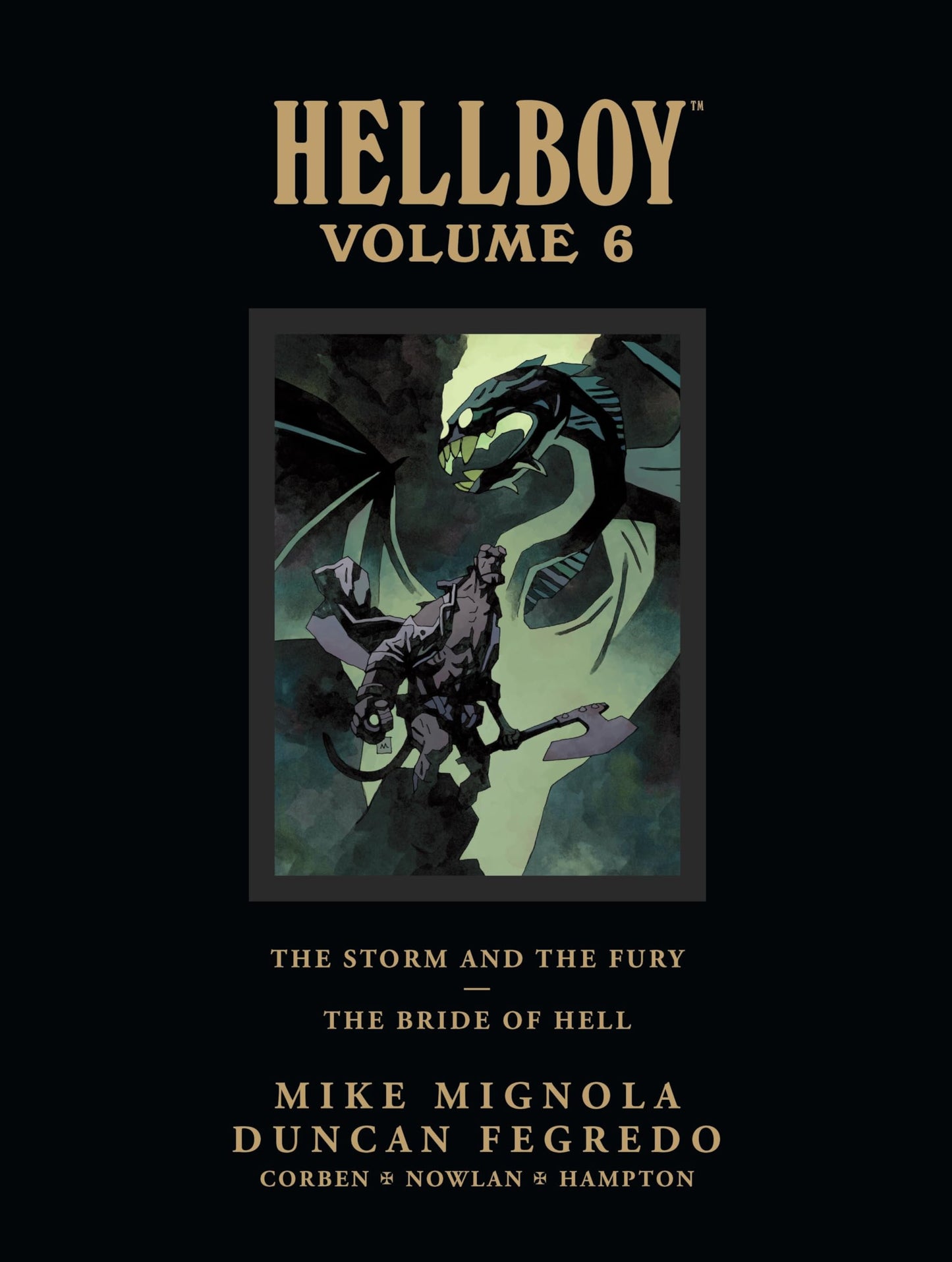 Libro: Hellboy Library Edition, Volume 6: The Storm and The Fury and The Bride of Hell