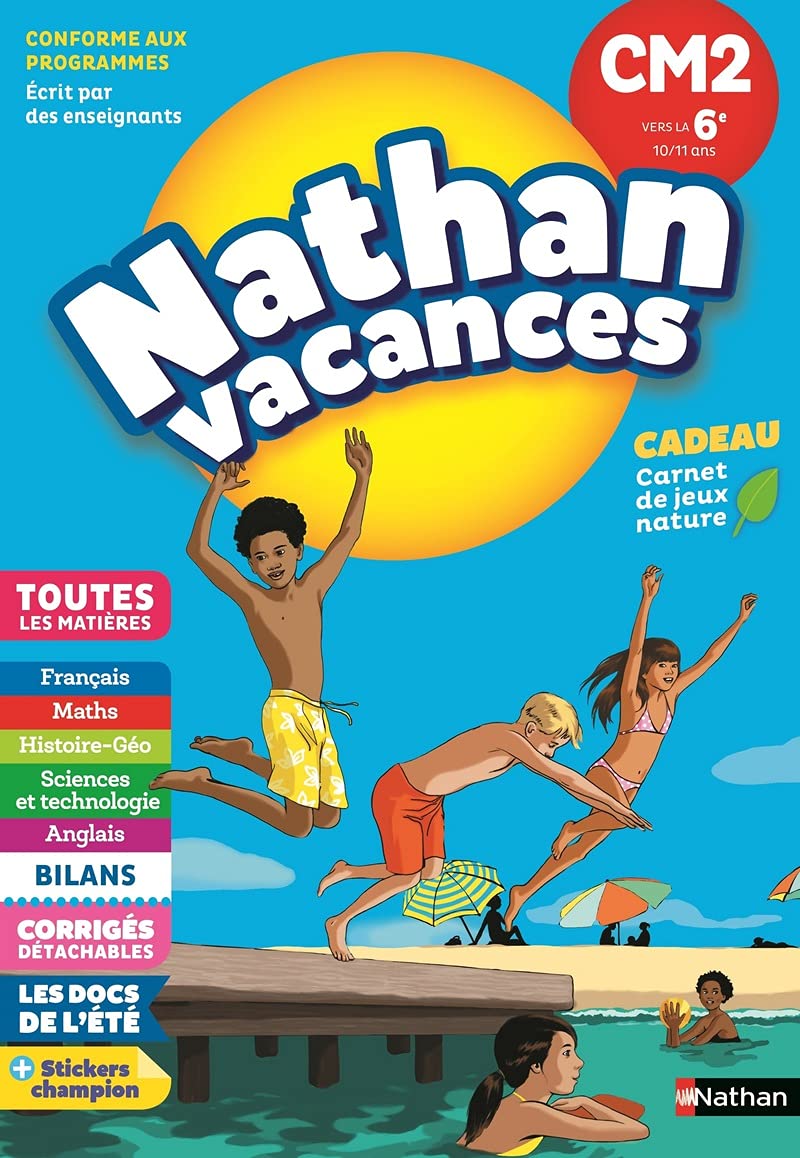 Libro: Nathan vacances Du CM2 vers la 6e 10/11 ans