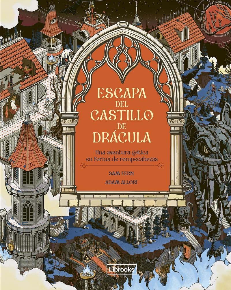 Libro: Escapa del castillo de Drácula: Una aventura gótica en forma de rompecabezas (Imagina)