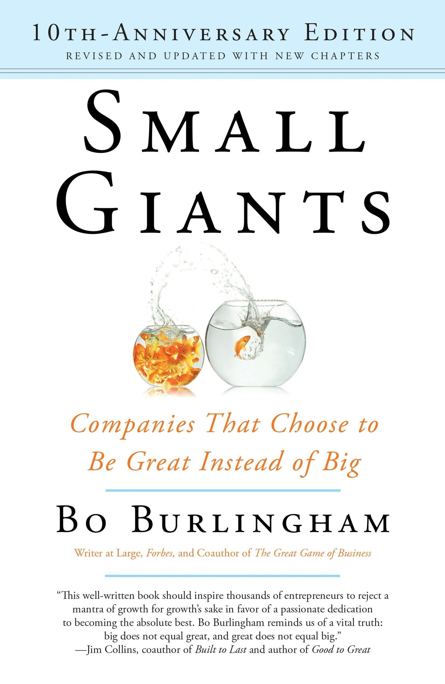 Libro: Small Giants: Companies That Choose to Be Great Instead of Big, 10th-Anniversary Edition