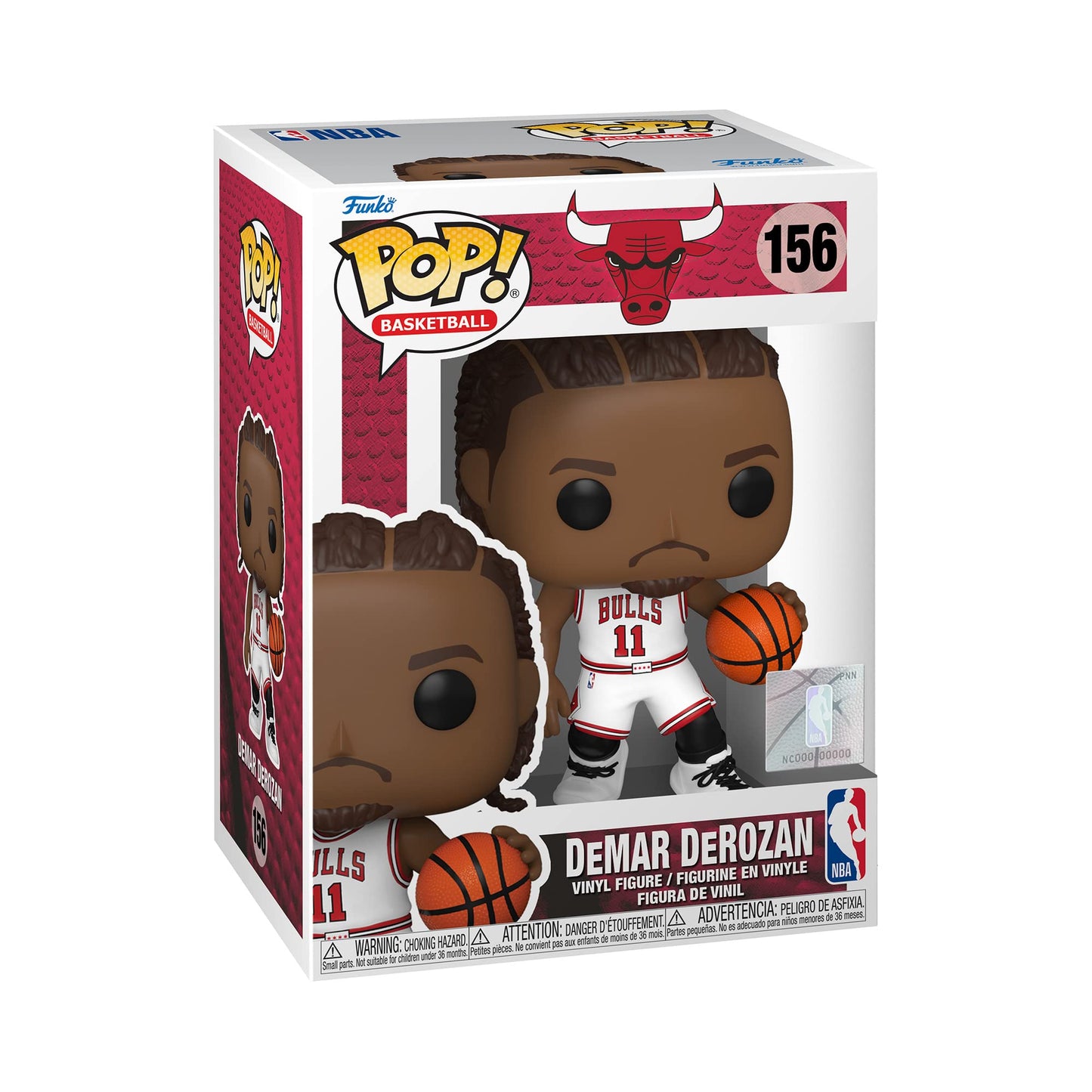Funko Pop! NBA: Chicago Bulls - DeMar Demar DeRozan