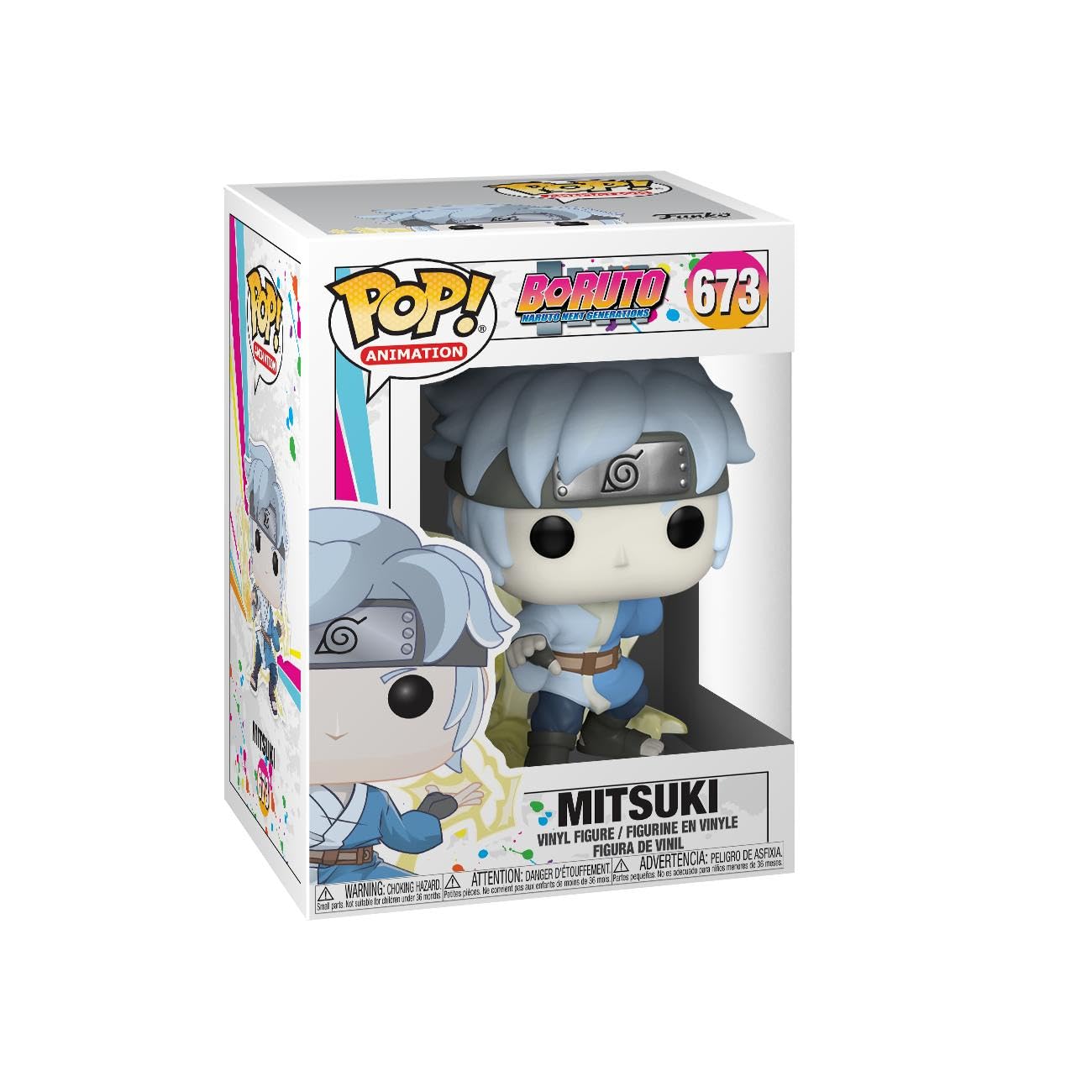 Funko Pop! Animación: Boruto - Mitsuki, Multicolor