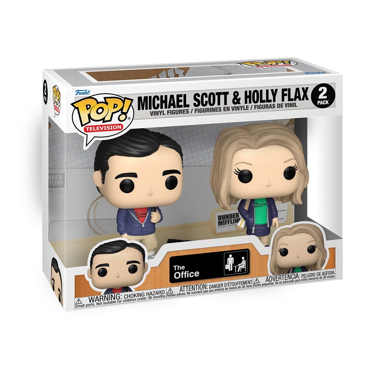 Funko Pop! TV: The Office - Michael Scott & Holly Flax - 2 Pack