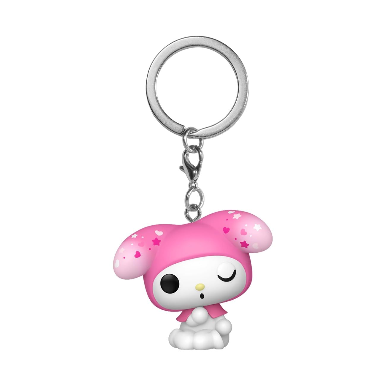 Funko Pop! Keychain: Kuromi 20th Anniversary &My Melody 50th Anniversary - My Melody - Hello Kitty Novelty Keyring - Coleccionable Mini Figura - Stocking Filler