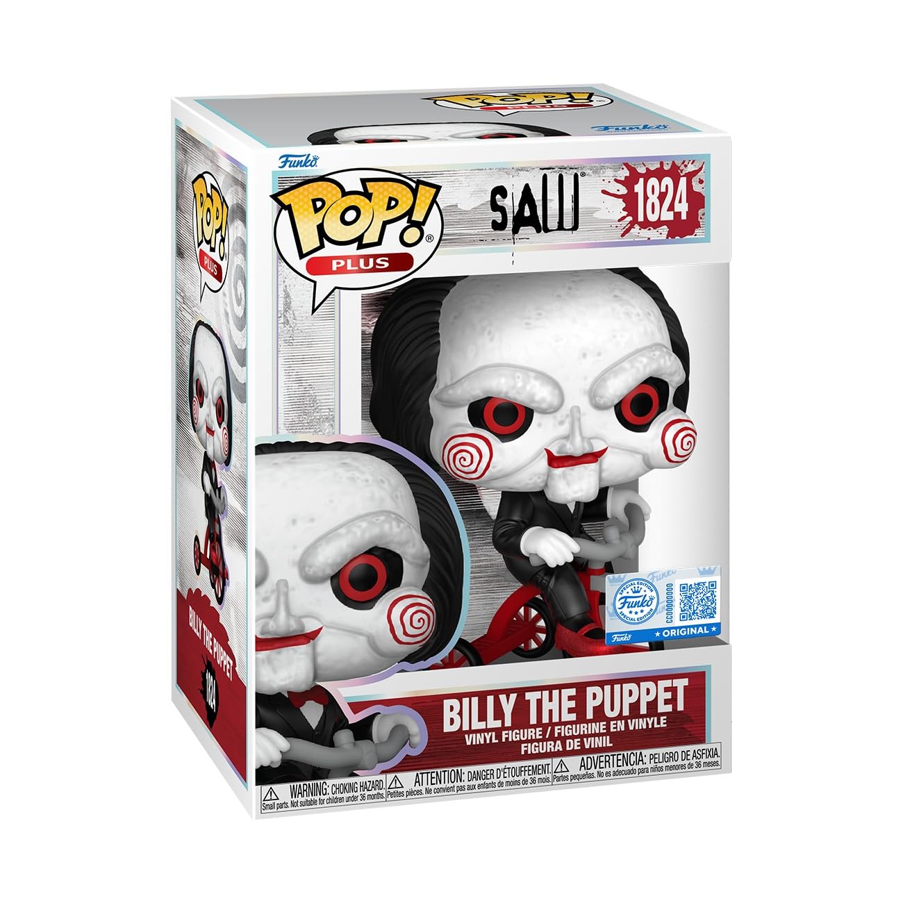 Funko Pop! Plus: Saw - Billy The Puppet - Exclusivo Amazon