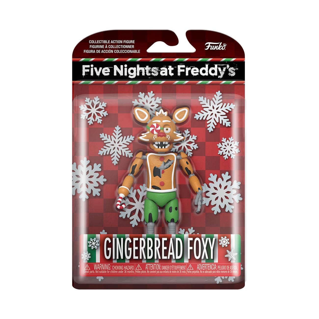 Funko Figura de Acción: Five Nights at Freddy's (FNAF) - Navidad Foxy