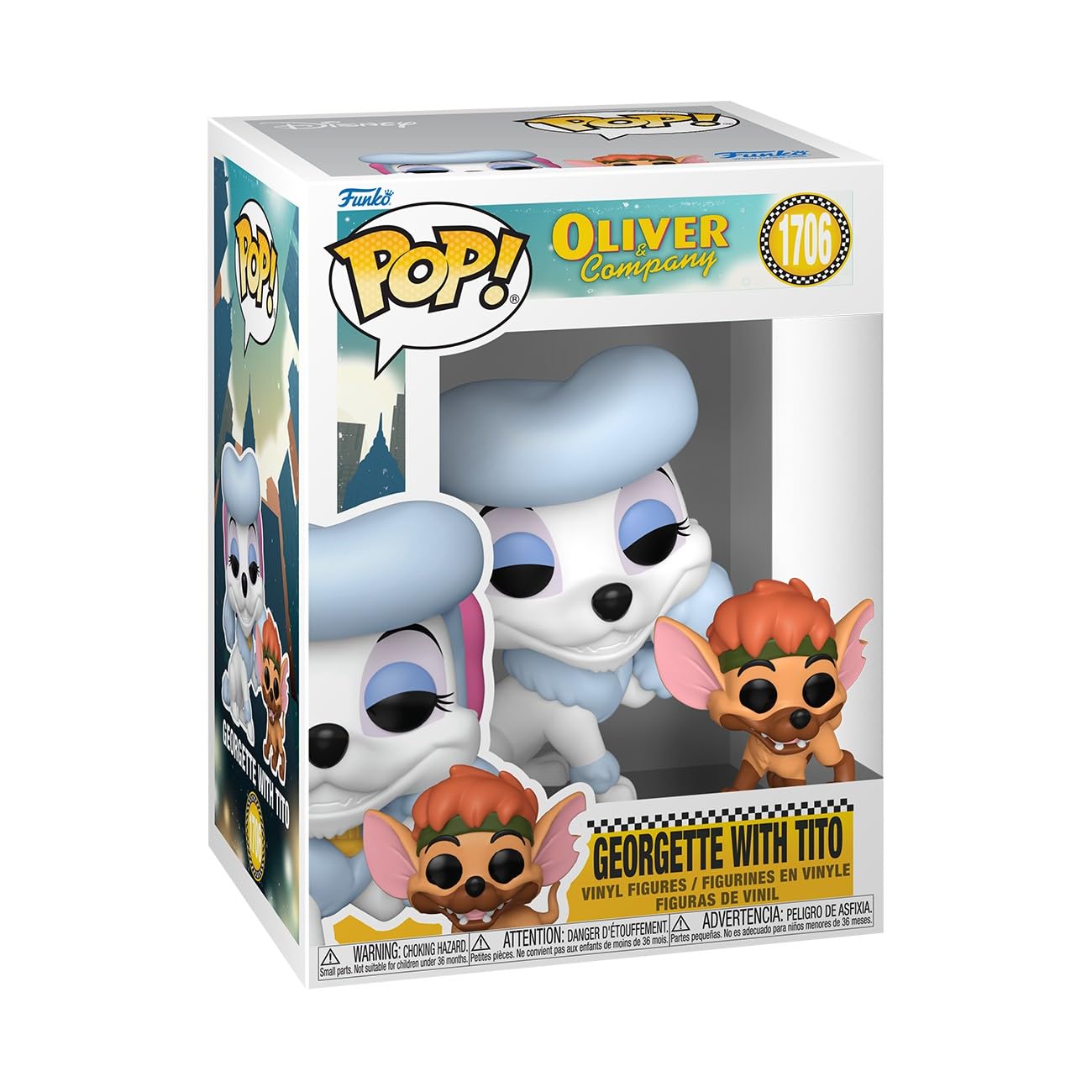 Funko Pop! & Buddy: Oliver and Company - Georgette with Tito