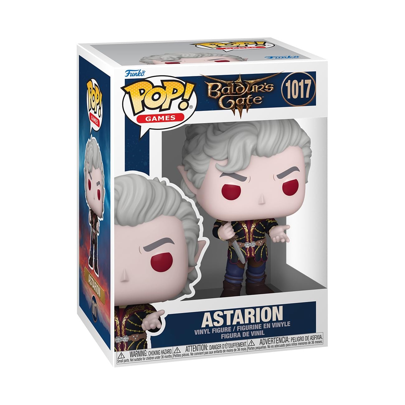 Funko Pop! Videojuegos: Baldur's Gate 3 - Astarion - 1 in 6 Chance of Rare Chase