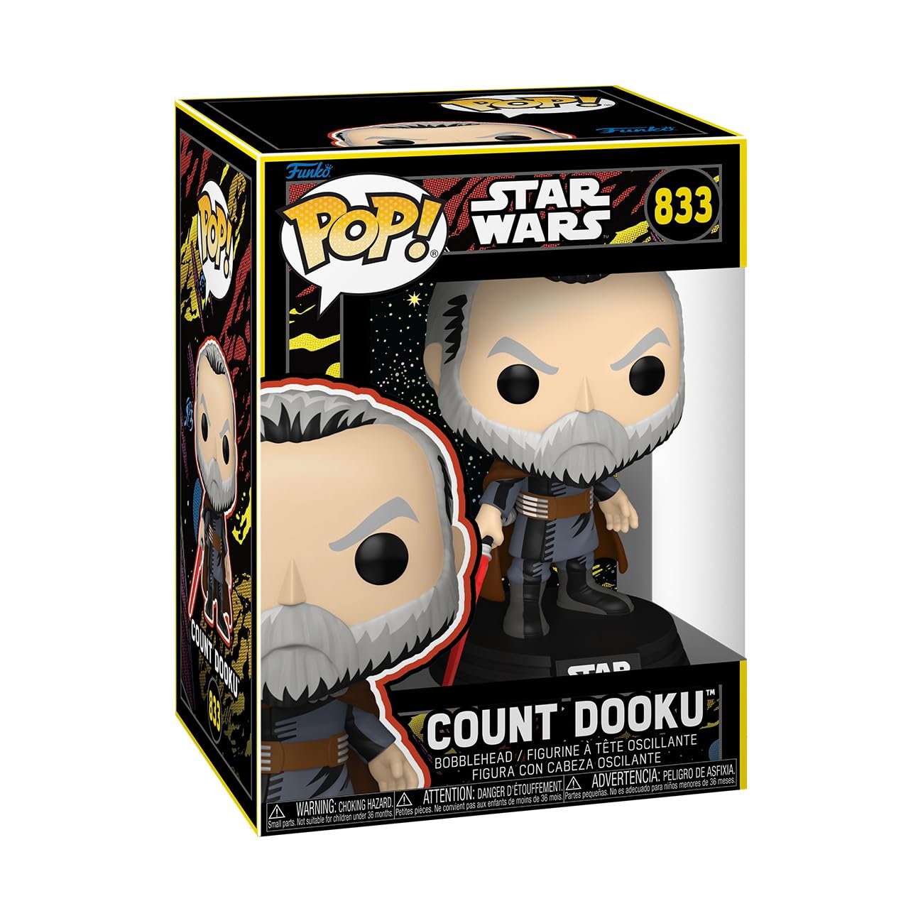 Funko Pop! Star Wars: Count Dooku - (Retro)