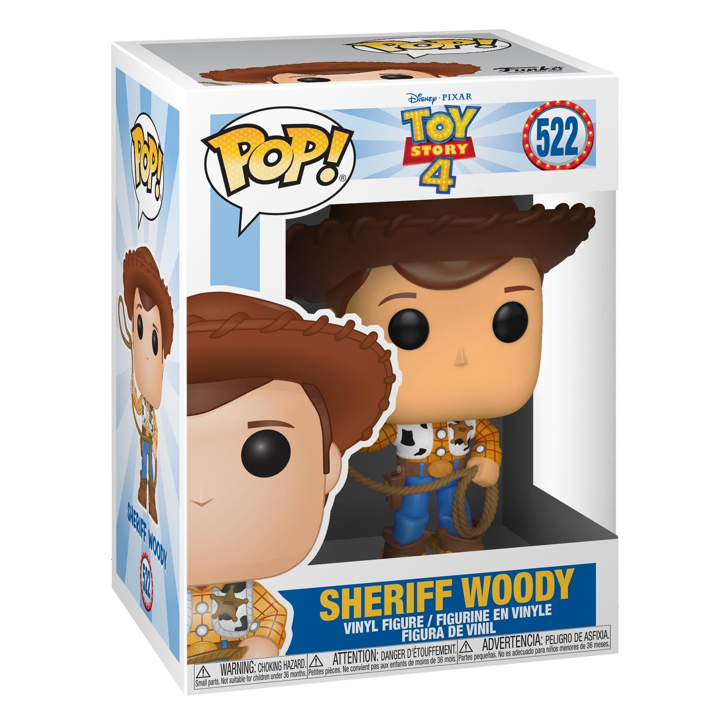 Funko Pop! Vinyl: Disney Pixar: Toy Story 4: Woody - Collectible Figura de Vinilo