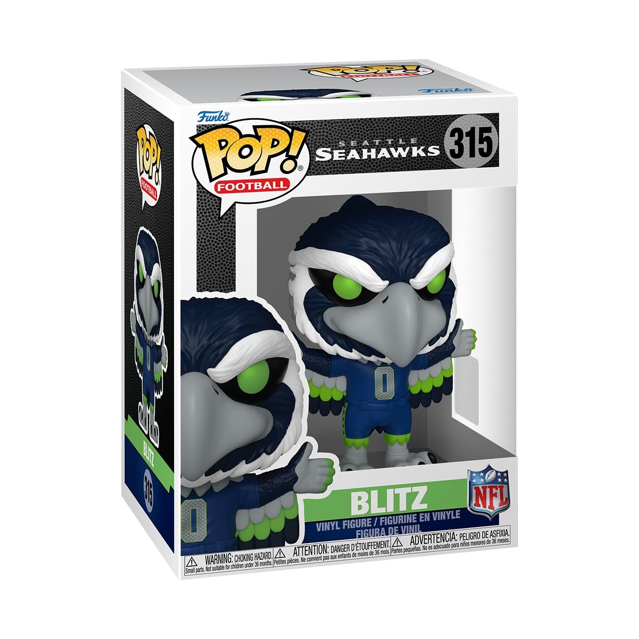 Funko Pop! NFL: Seahawks - Blitz - Mascots