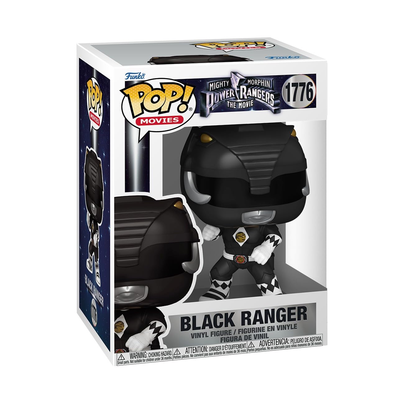 Funko Pop! Películas: Mighty Morphin Power Rangers Movie - Black Ranger