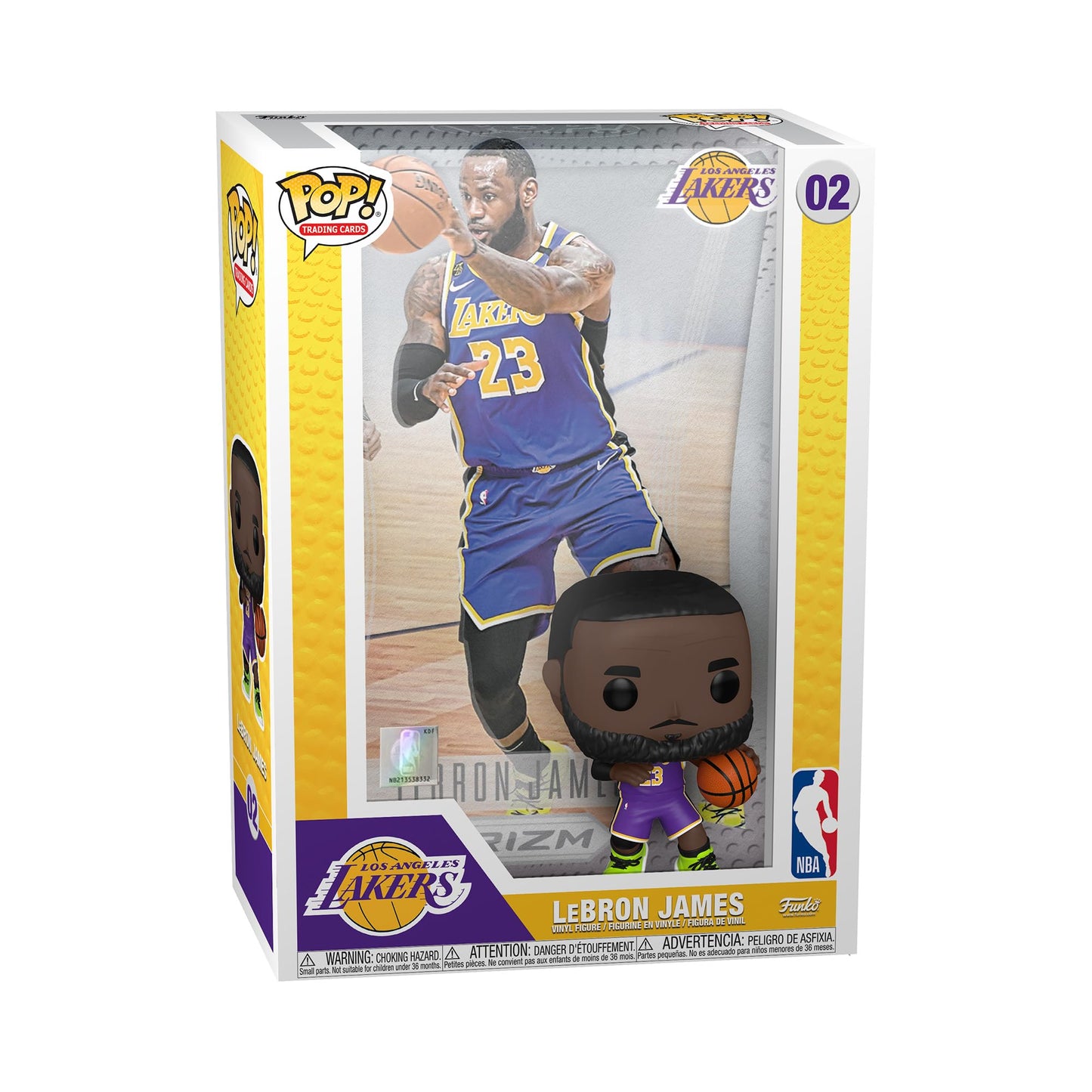 Funko Pop! NBA Trading Cards: Lebron James