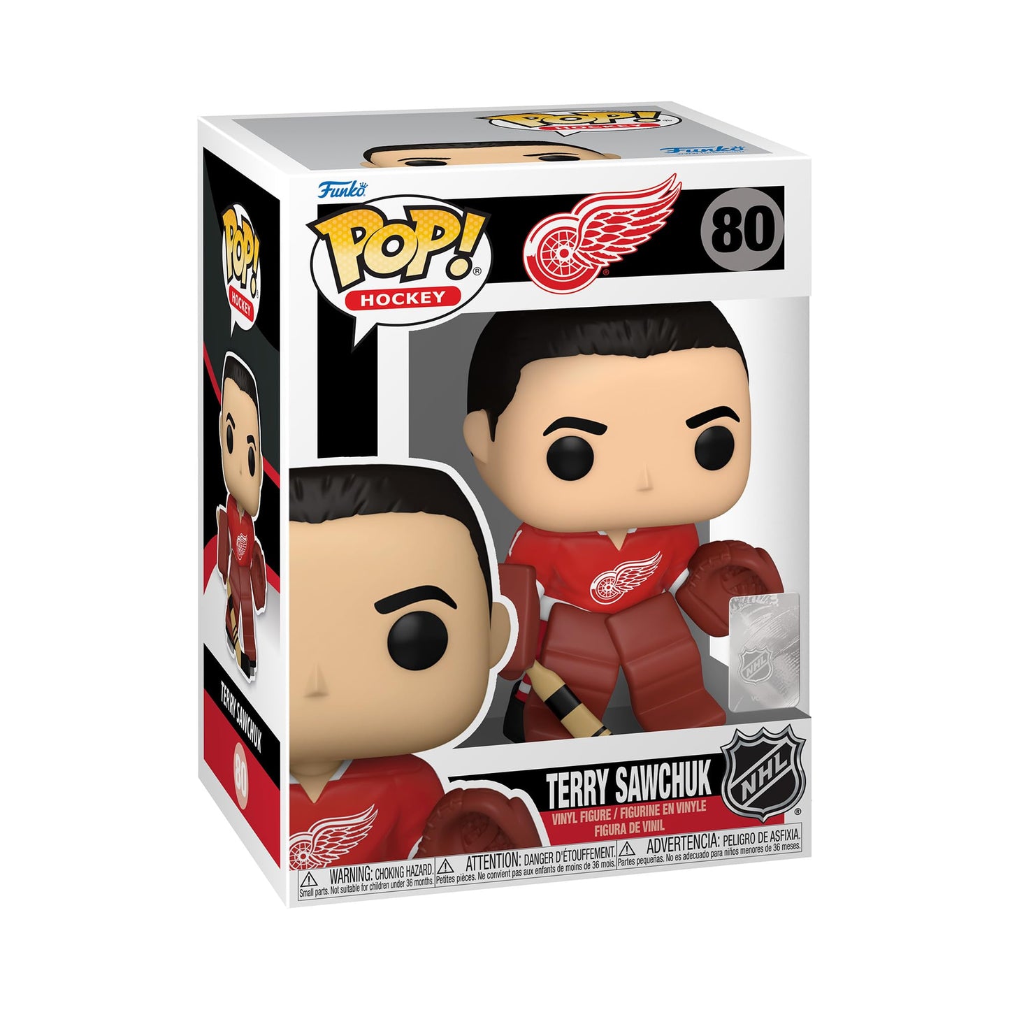 Funko Pop! NHL: Legends - Terry Sawchuk - (Red Wings) - NHLAA - Retired Players