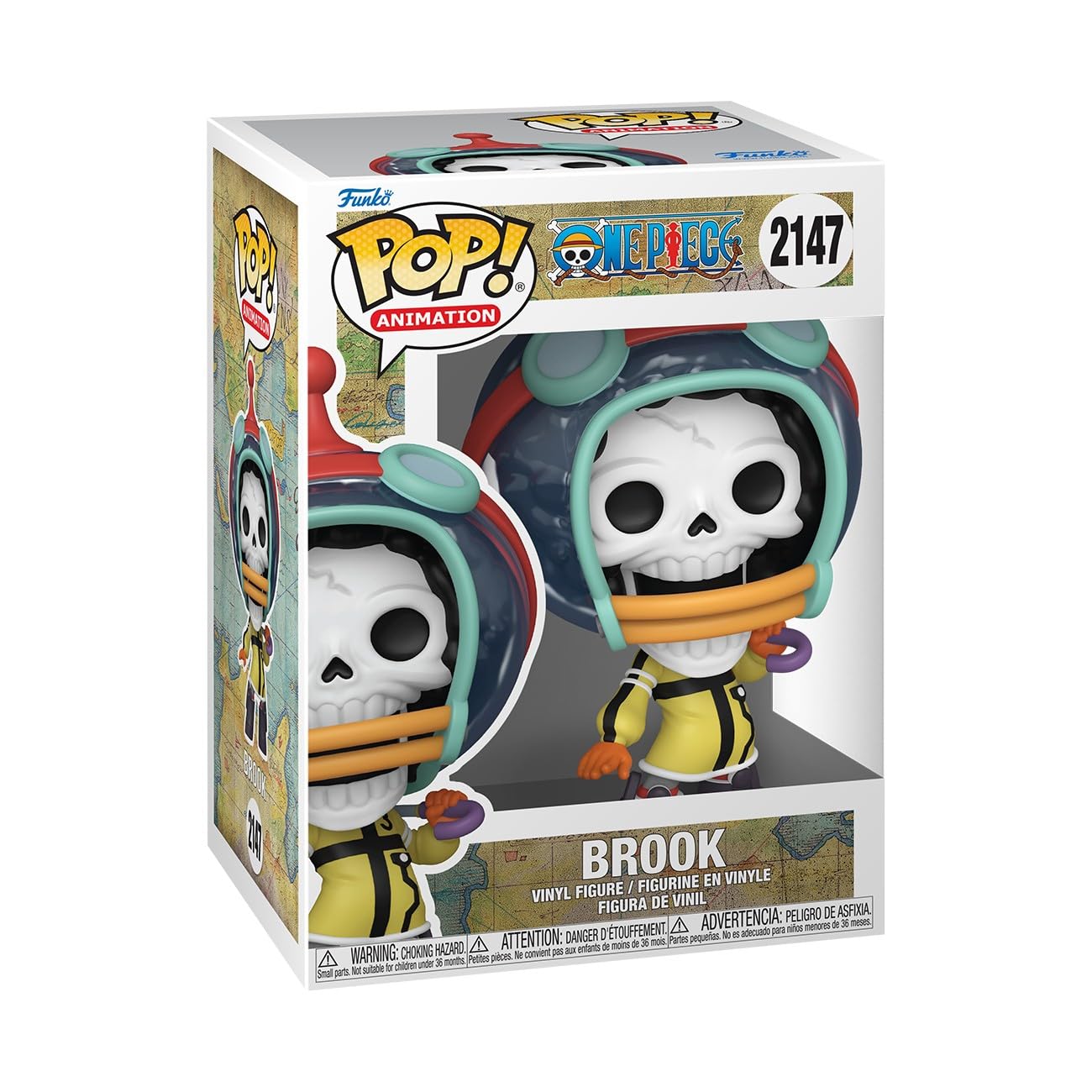 Funko Pop! Animación: One Piece - Brook - Egg Arc
