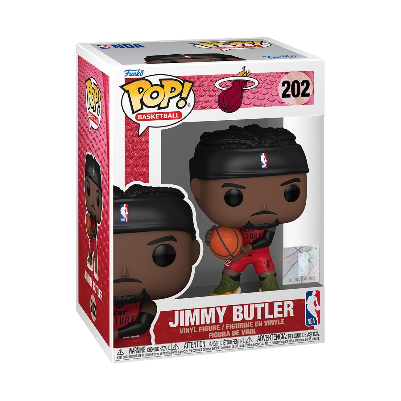 Funko Pop! NBA: Miami Heat - Jimmy Butler - 24-25 City Edition
