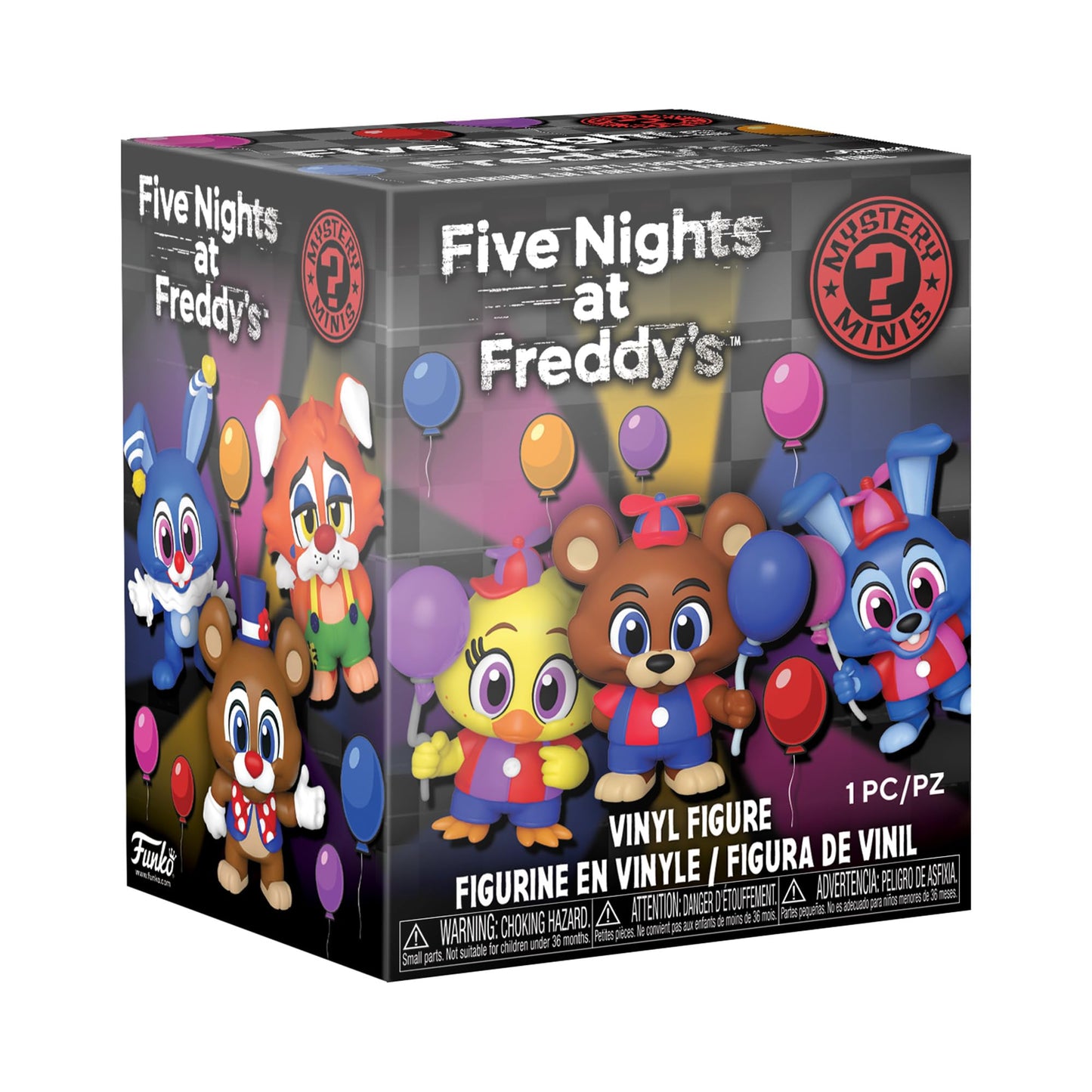Funko Mystery Mini - Five Nights at Freddy's (FNAF) Security Breach - 1 of 12 to Collect - Styles Vary - Five Nights at Freddy's