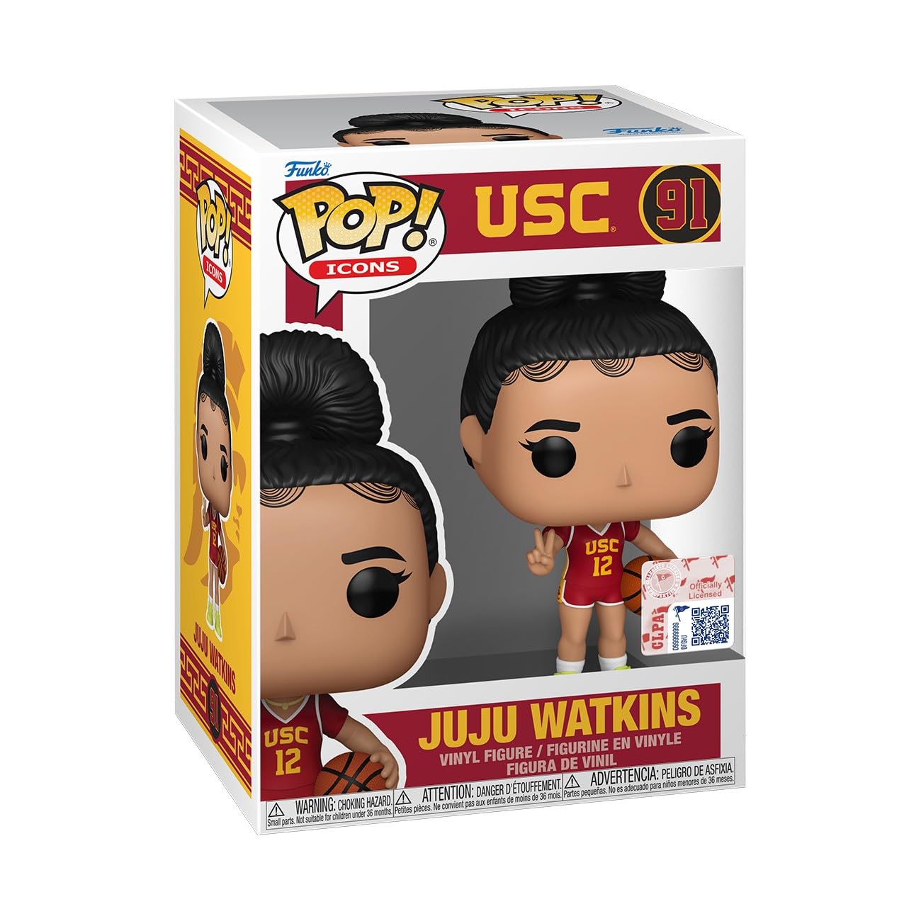 Funko Pop! Íconos: Juju Watkins (Cardinal Jersey)