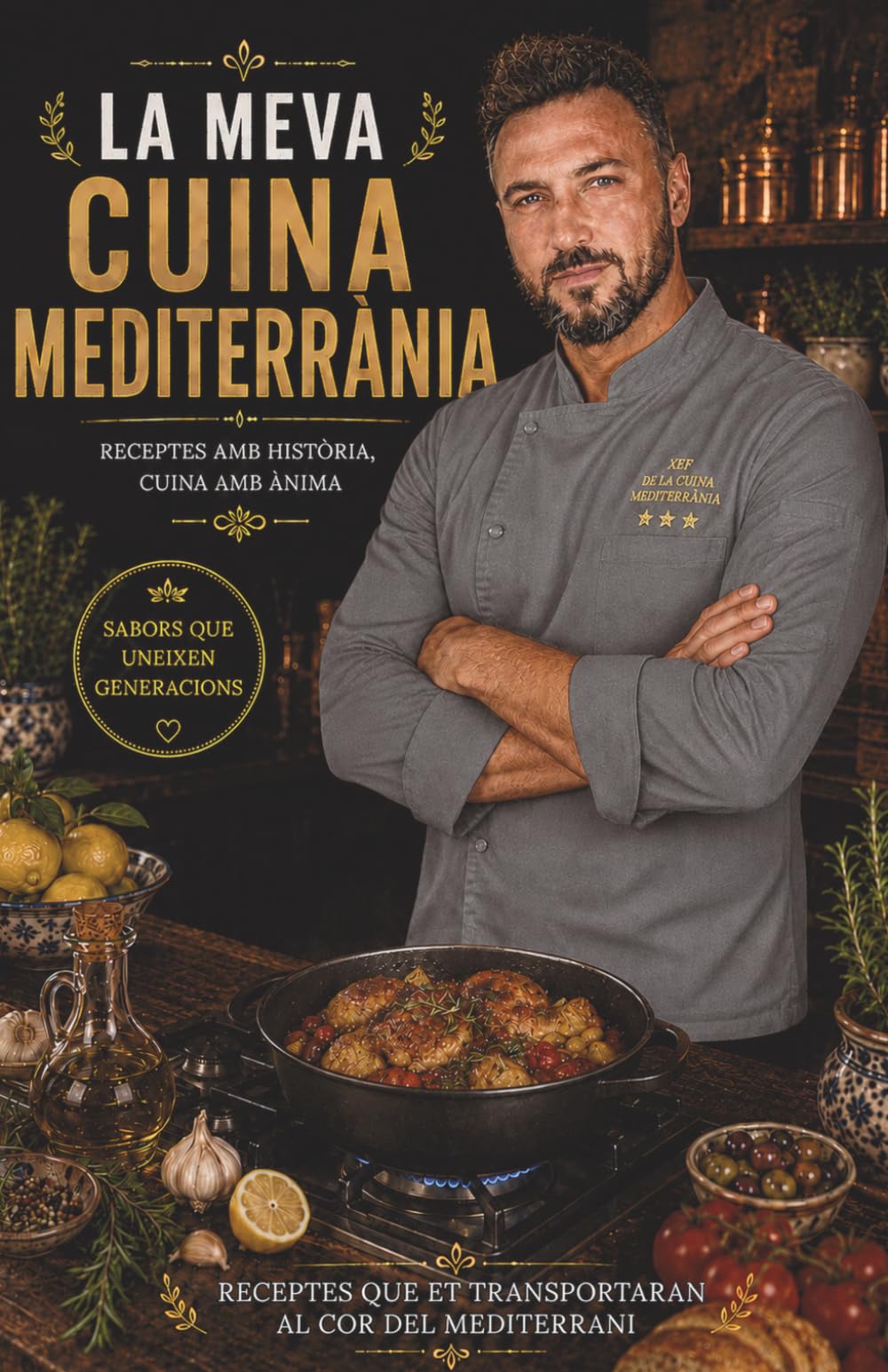 Libro: La meva cuina mediterrània: 400 receptes tradicionals de la cuina mediterrània (Catalan Edition)